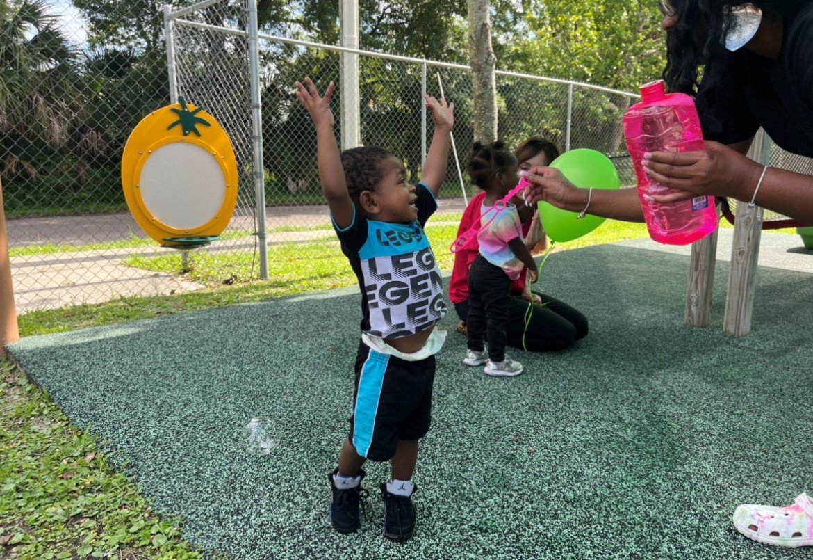 A $25,000 grant to Episcopal Children’s Services from THE PLAYERS Championship supports the organization’s Outdoor Play and Learning Project.